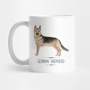 German Shepherd Mug